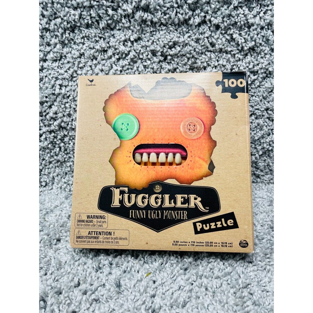 Spin Master Fuggler Funny Ugly Monster Jigsaw Puzzle 100 Pieces New